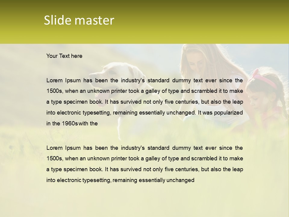 Condition Unit Supply PowerPoint Template