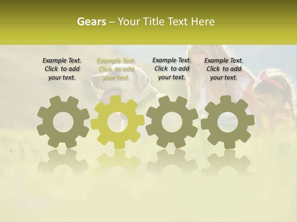 Condition Unit Supply PowerPoint Template
