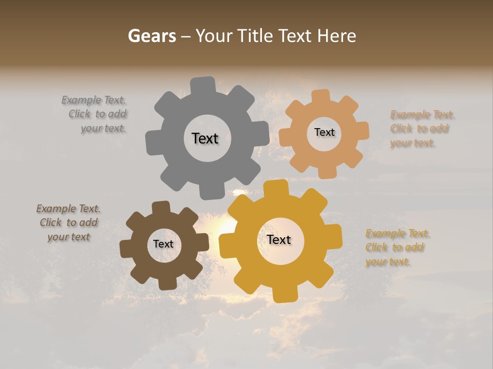 Condition Electric Switch PowerPoint Template