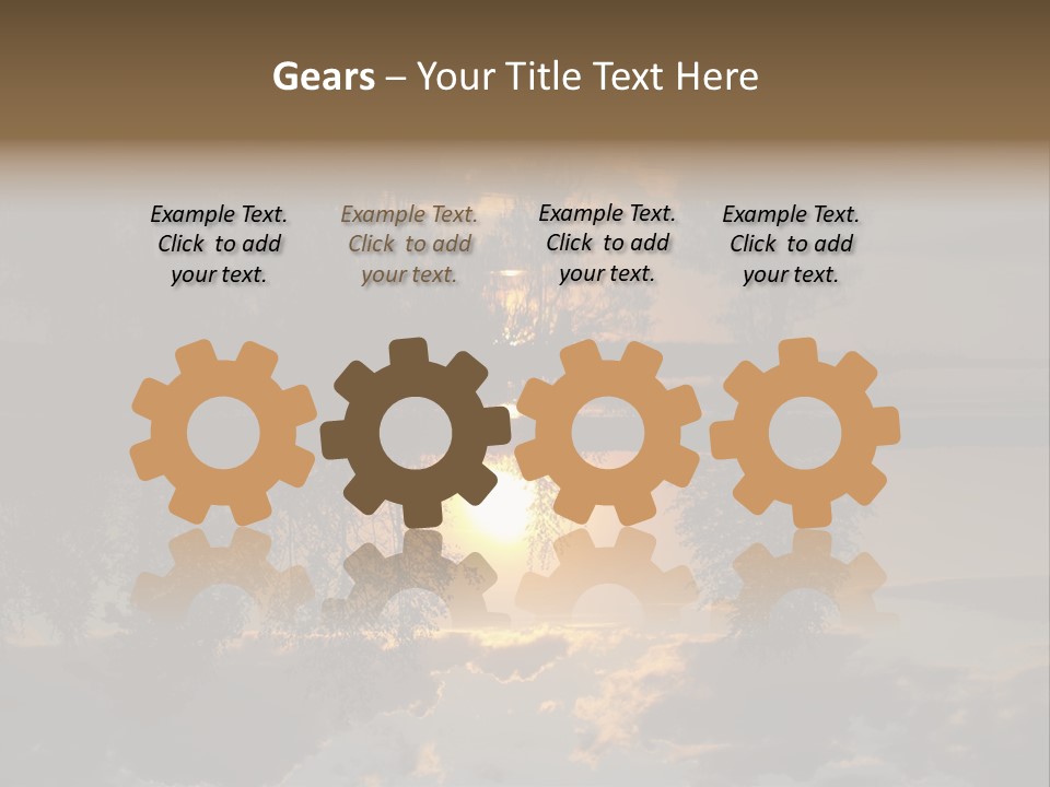 Condition Electric Switch PowerPoint Template