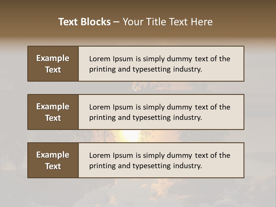 Condition Electric Switch PowerPoint Template