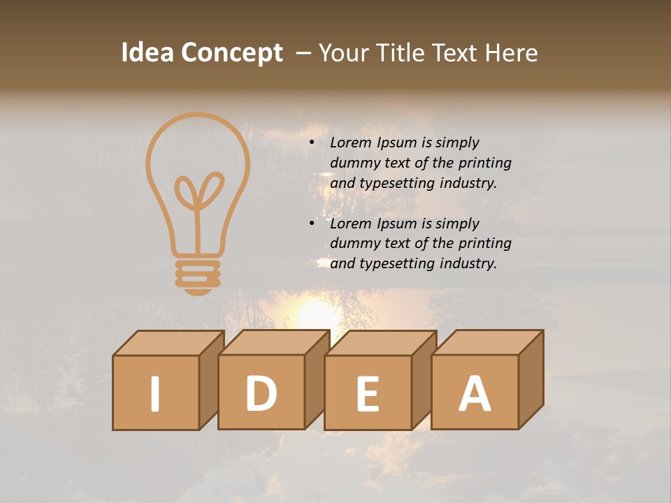 Condition Electric Switch PowerPoint Template