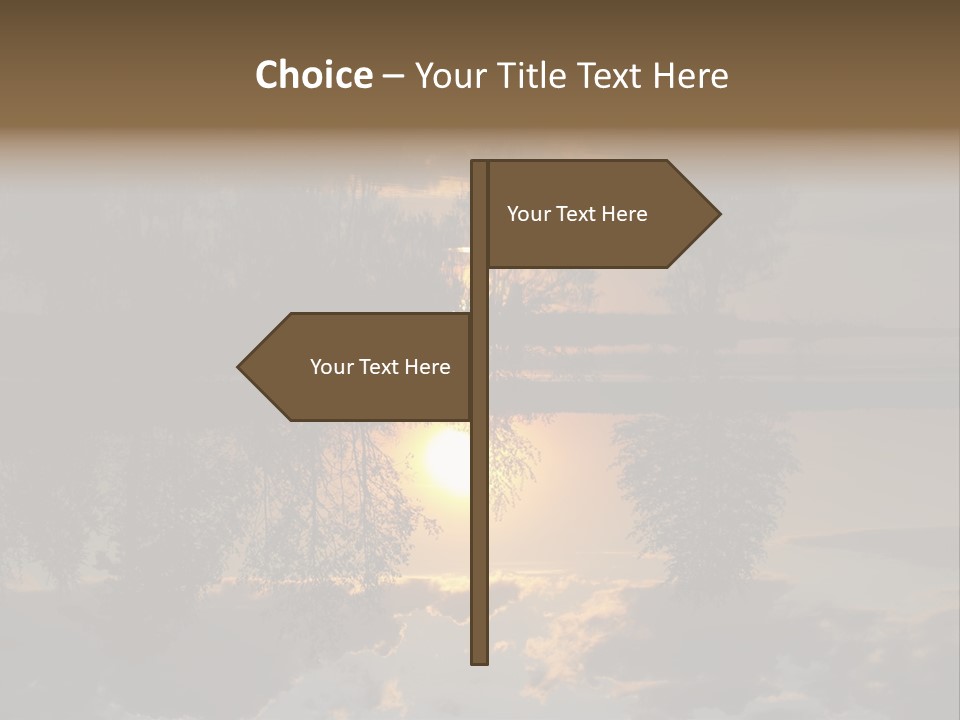Condition Electric Switch PowerPoint Template