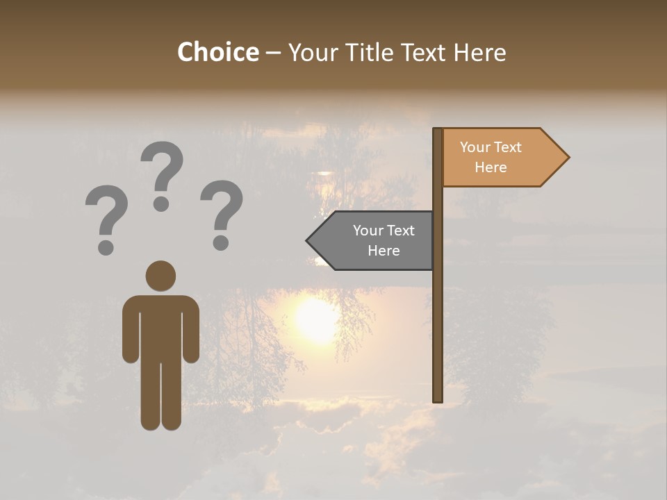 Condition Electric Switch PowerPoint Template