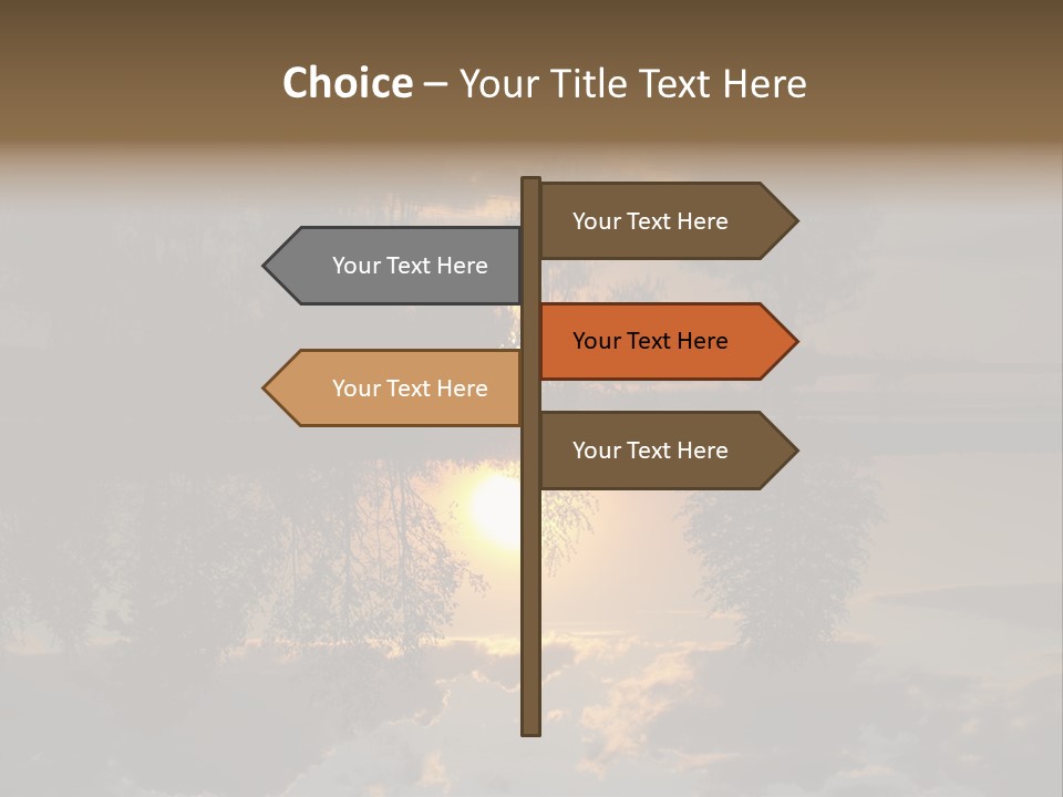 Condition Electric Switch PowerPoint Template