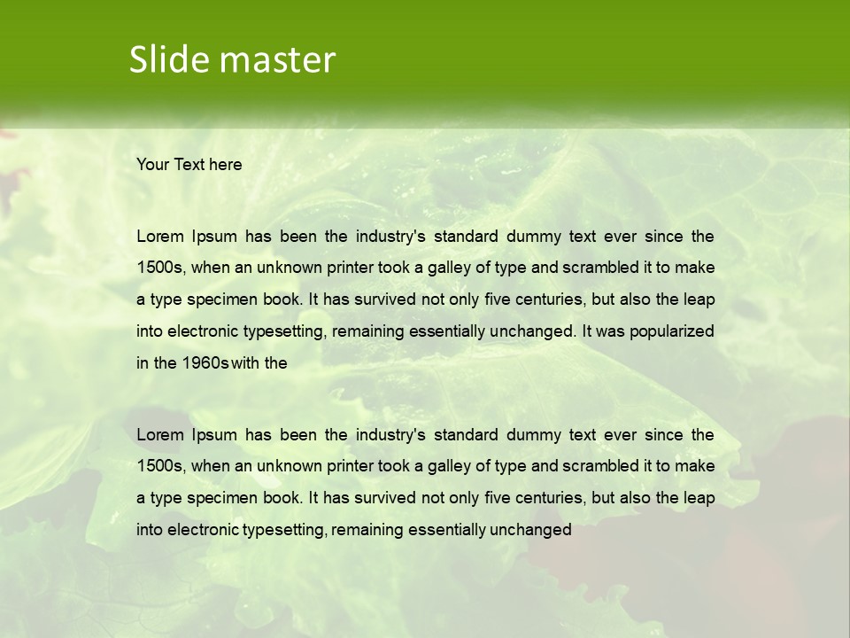 Remote Electric Part PowerPoint Template