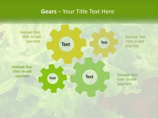 Remote Electric Part PowerPoint Template