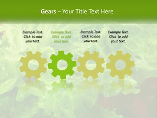 Remote Electric Part PowerPoint Template