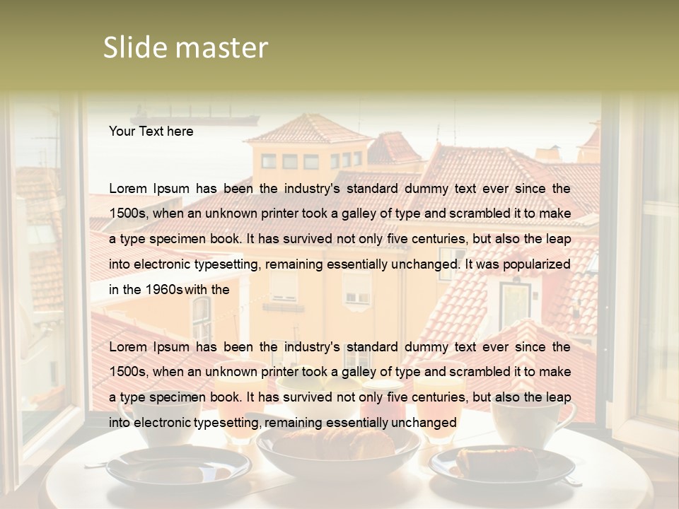 Technology System House PowerPoint Template