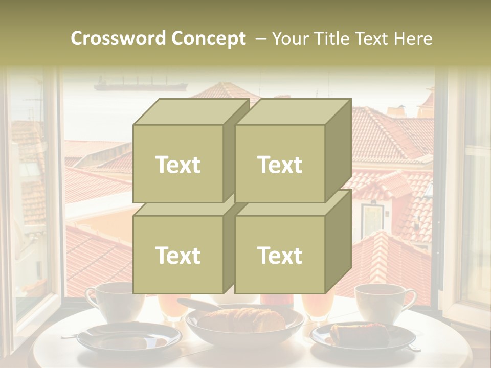 Technology System House PowerPoint Template