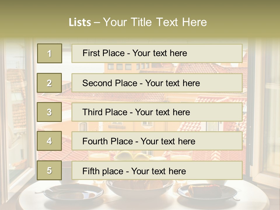 Technology System House PowerPoint Template