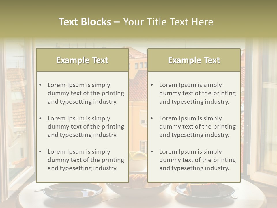 Technology System House PowerPoint Template
