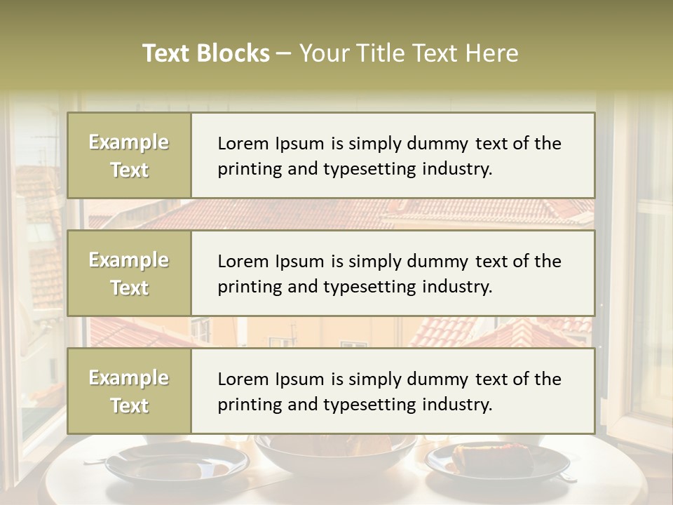 Technology System House PowerPoint Template