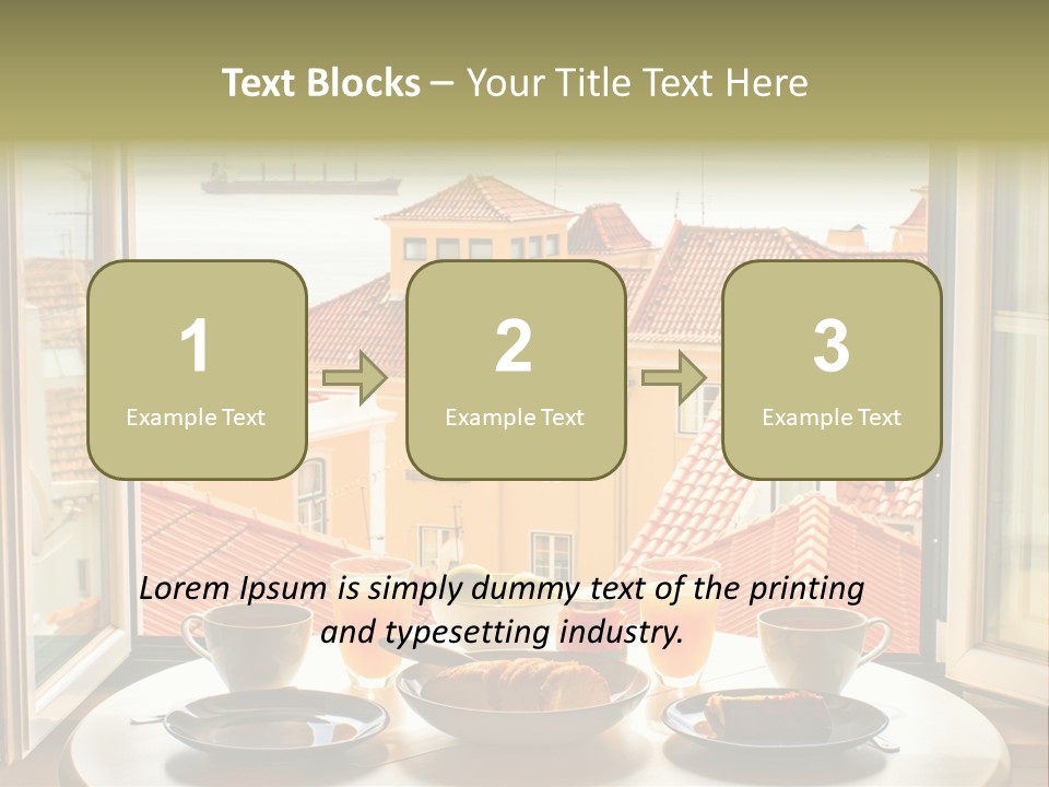 Technology System House PowerPoint Template