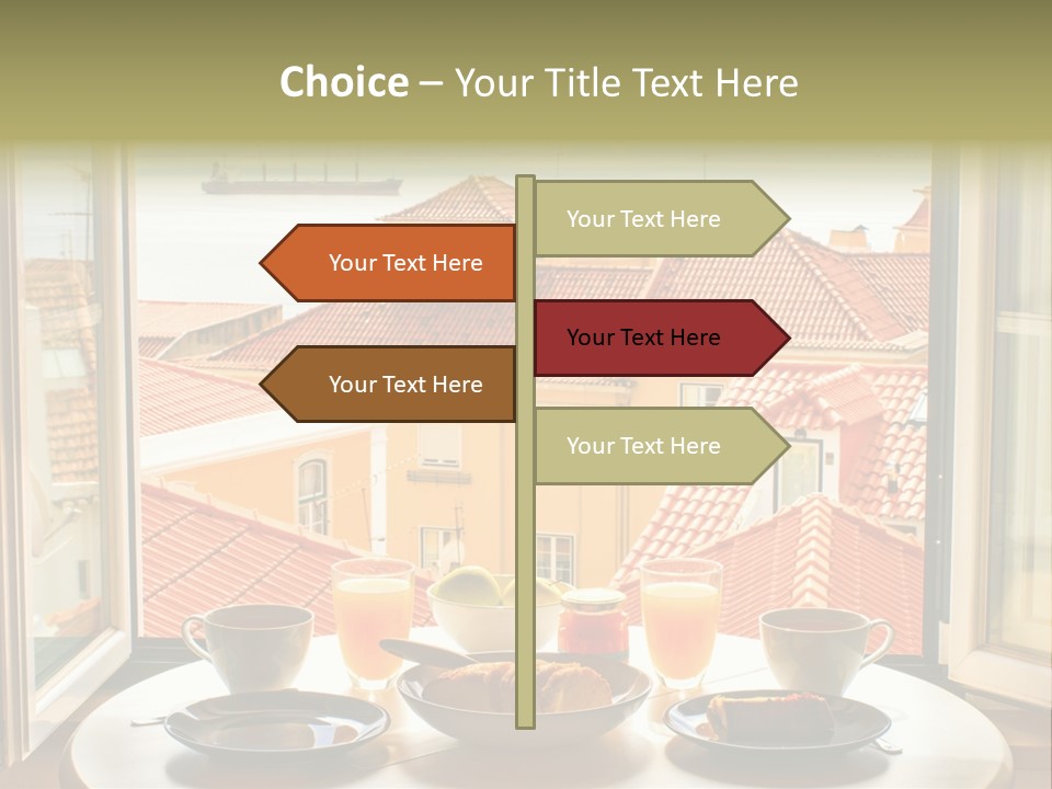 Technology System House PowerPoint Template