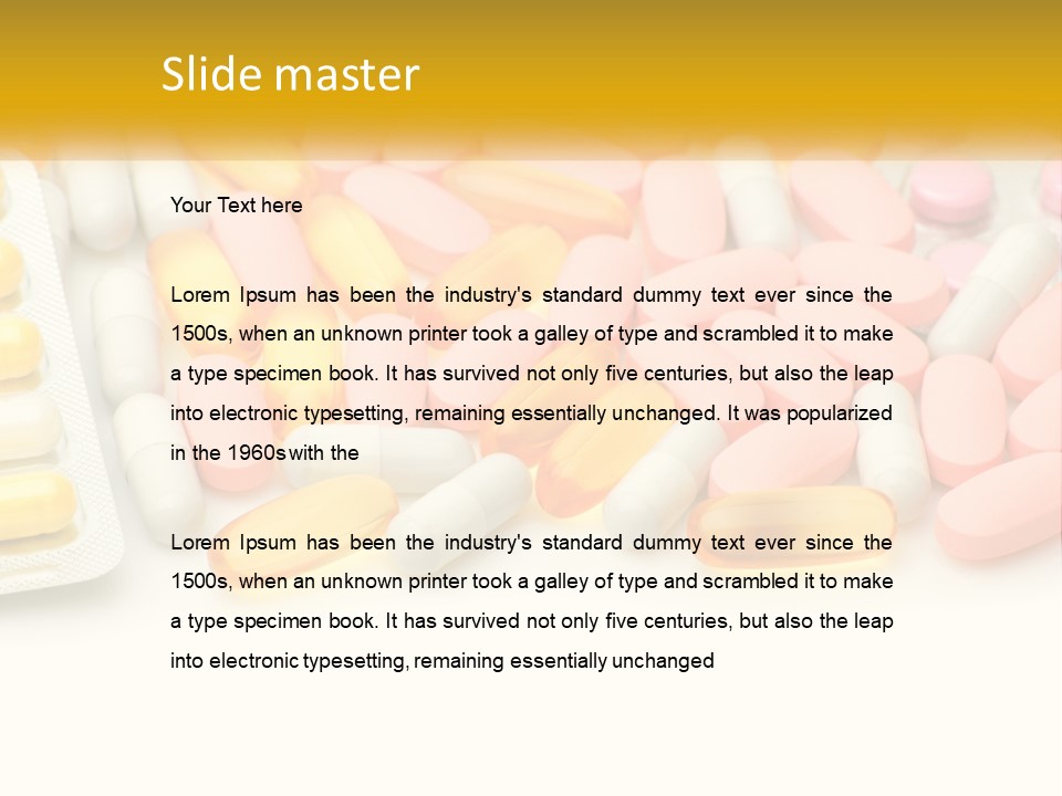 White Air Heat PowerPoint Template