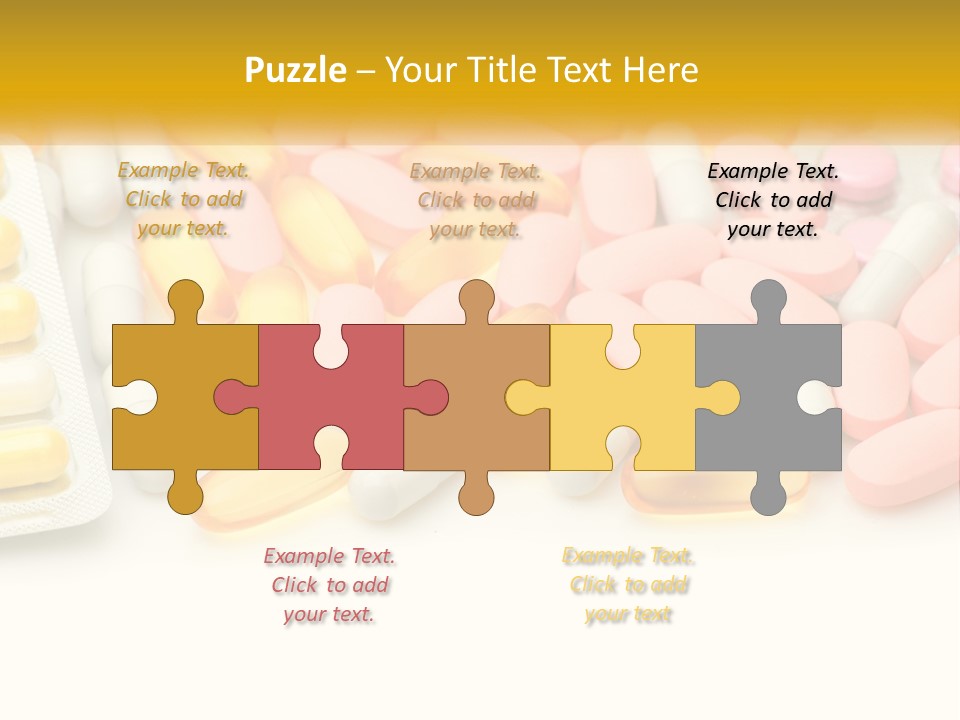 White Air Heat PowerPoint Template