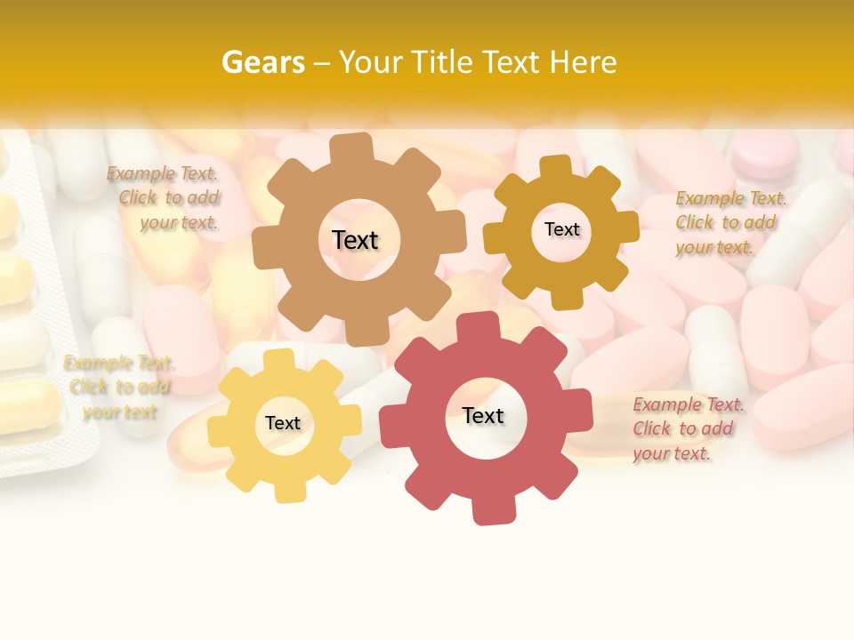 White Air Heat PowerPoint Template