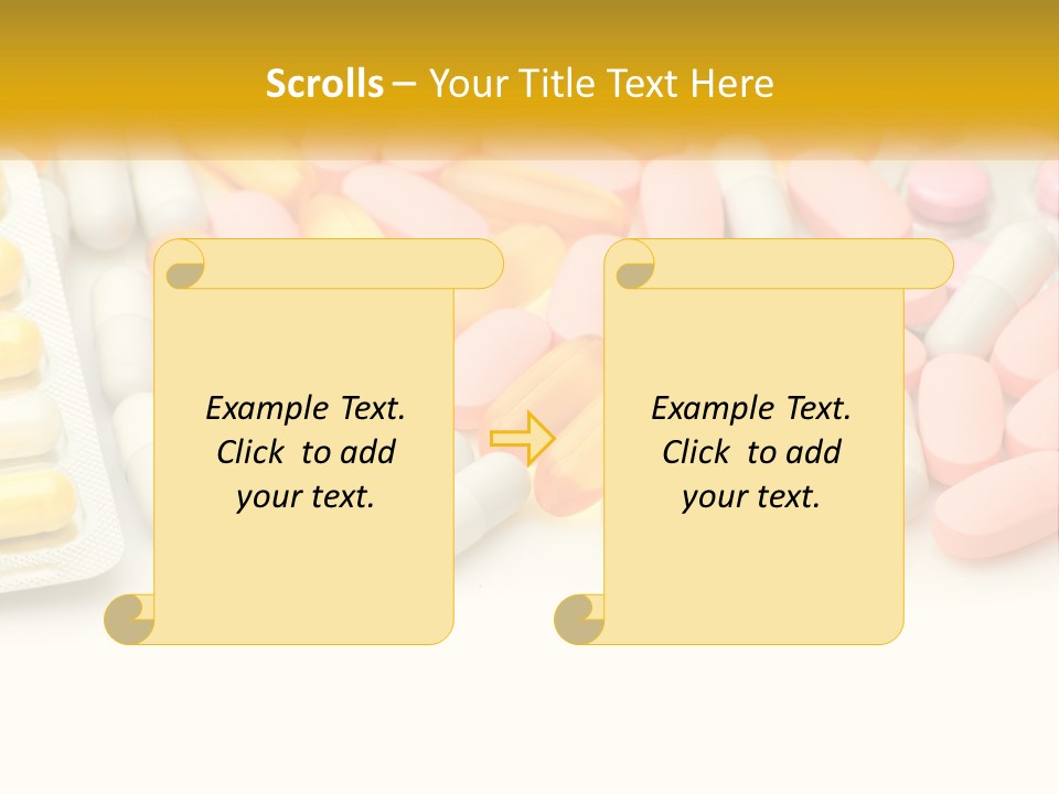 White Air Heat PowerPoint Template