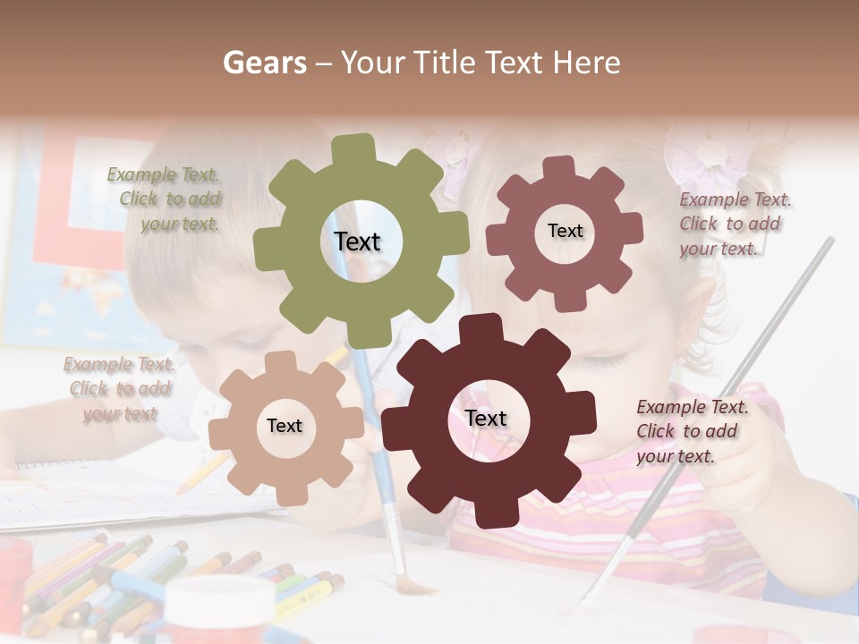 Cold Unit Electricity PowerPoint Template