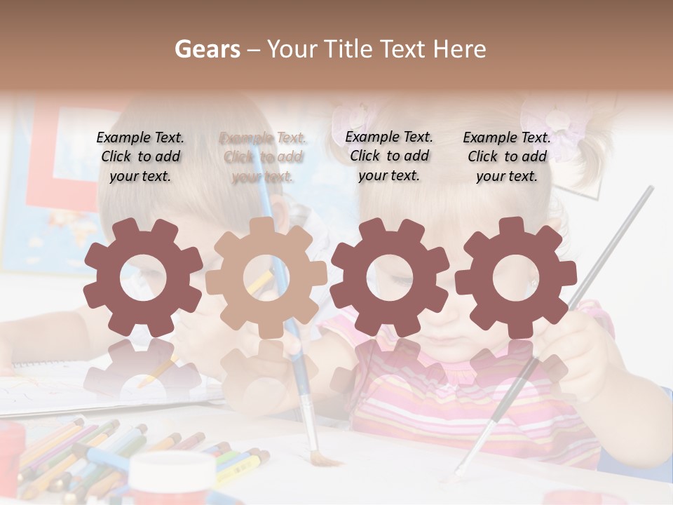 Cold Unit Electricity PowerPoint Template