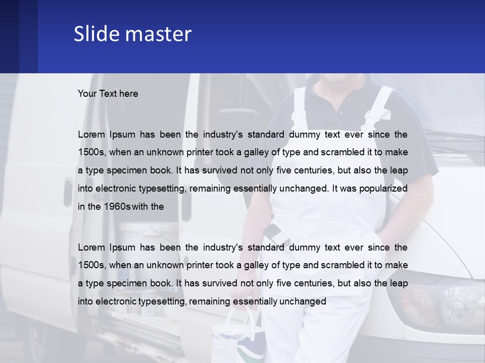 Electric Power Home PowerPoint Template