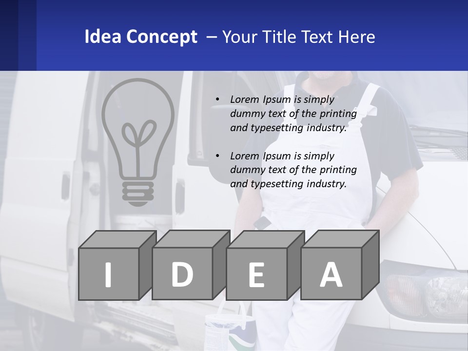 Electric Power Home PowerPoint Template