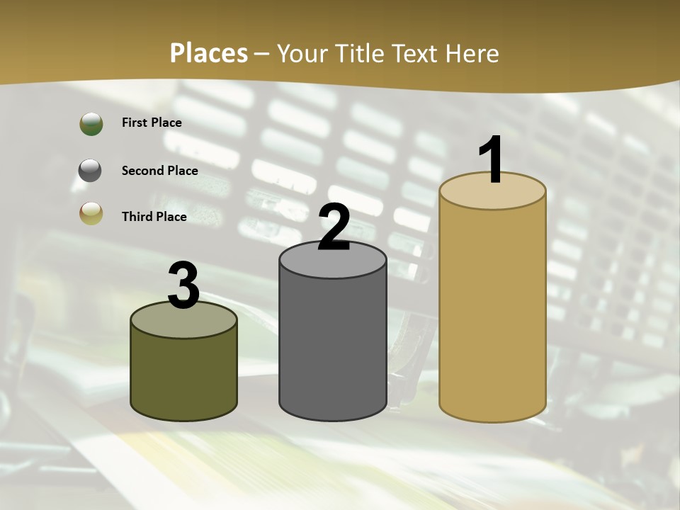 Electricity Power Temperature PowerPoint Template