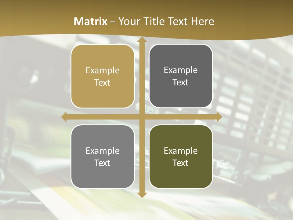Electricity Power Temperature PowerPoint Template