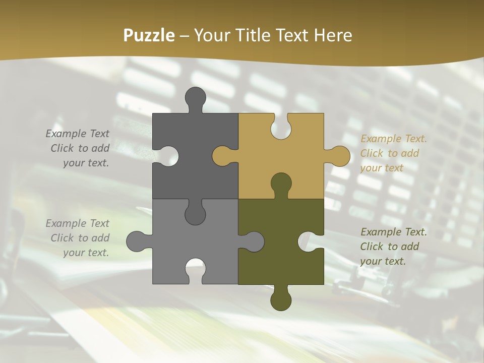 Electricity Power Temperature PowerPoint Template