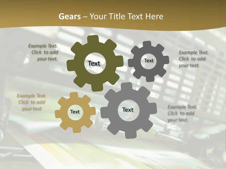 Electricity Power Temperature PowerPoint Template