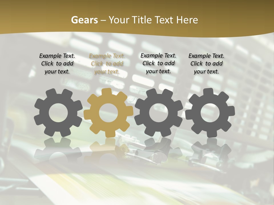 Electricity Power Temperature PowerPoint Template