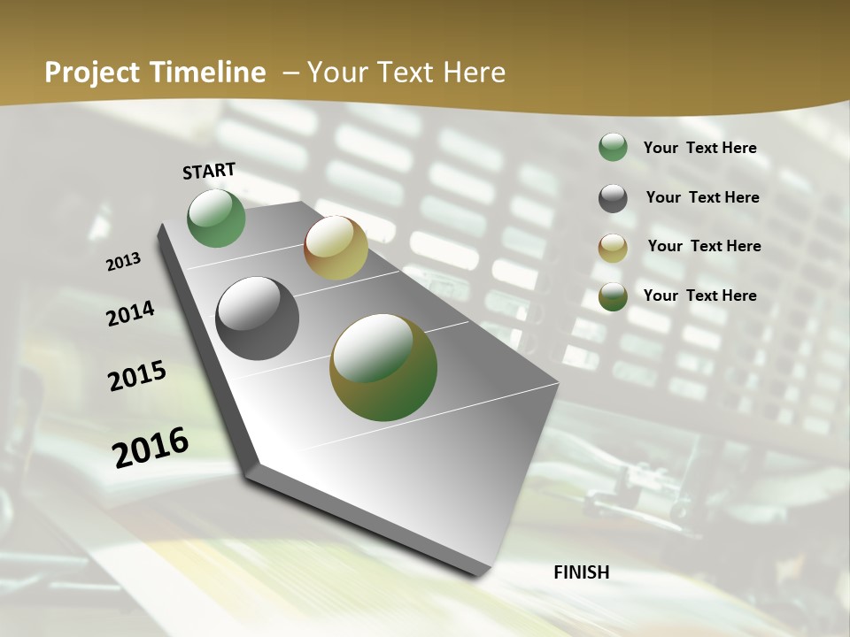 Electricity Power Temperature PowerPoint Template