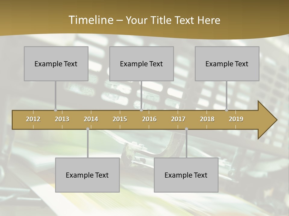 Electricity Power Temperature PowerPoint Template