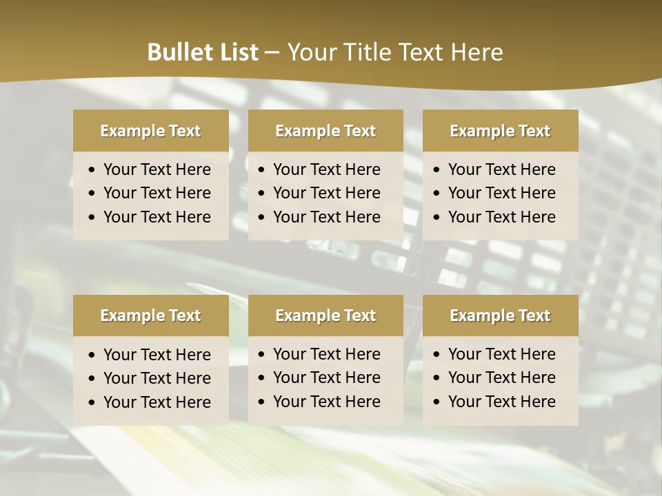 Electricity Power Temperature PowerPoint Template