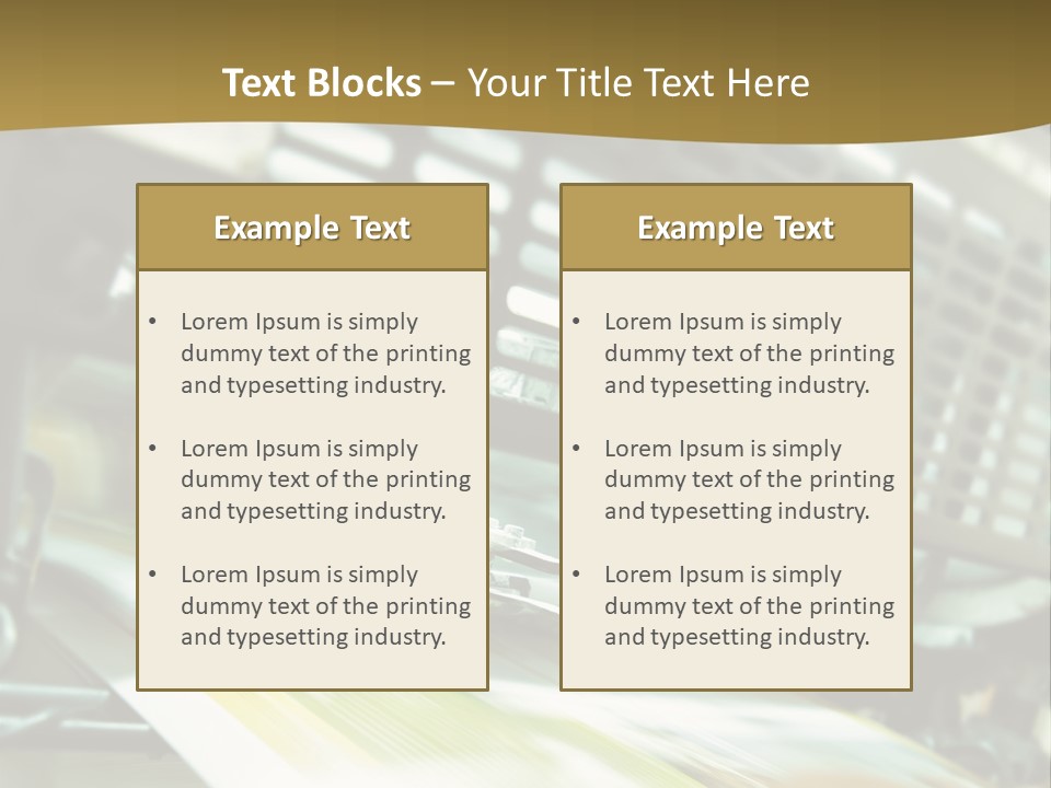Electricity Power Temperature PowerPoint Template