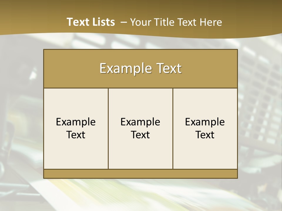 Electricity Power Temperature PowerPoint Template