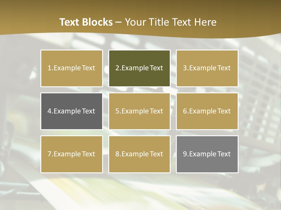 Electricity Power Temperature PowerPoint Template