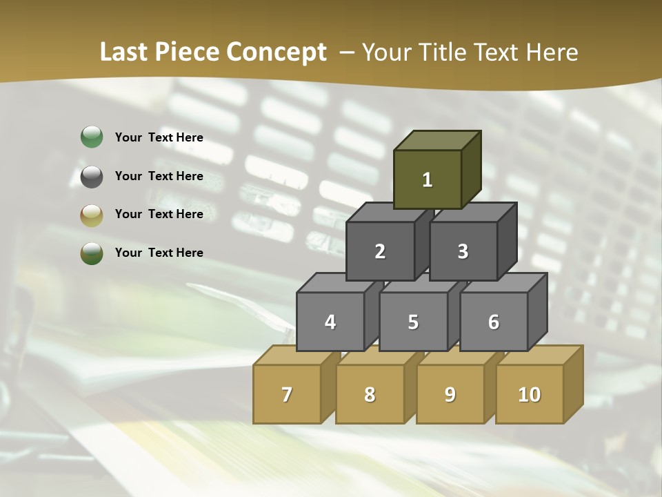 Electricity Power Temperature PowerPoint Template