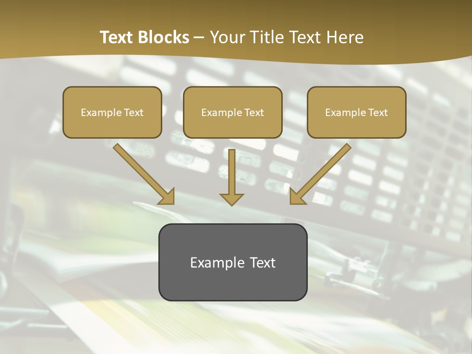 Electricity Power Temperature PowerPoint Template