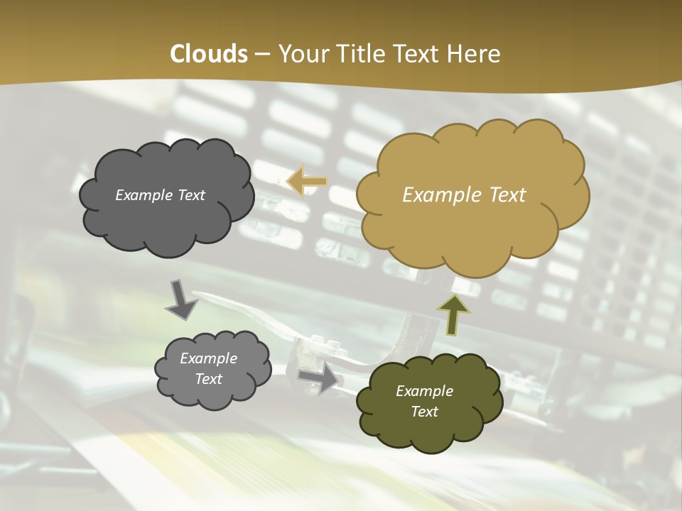 Electricity Power Temperature PowerPoint Template