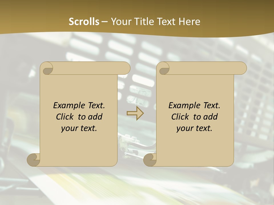 Electricity Power Temperature PowerPoint Template
