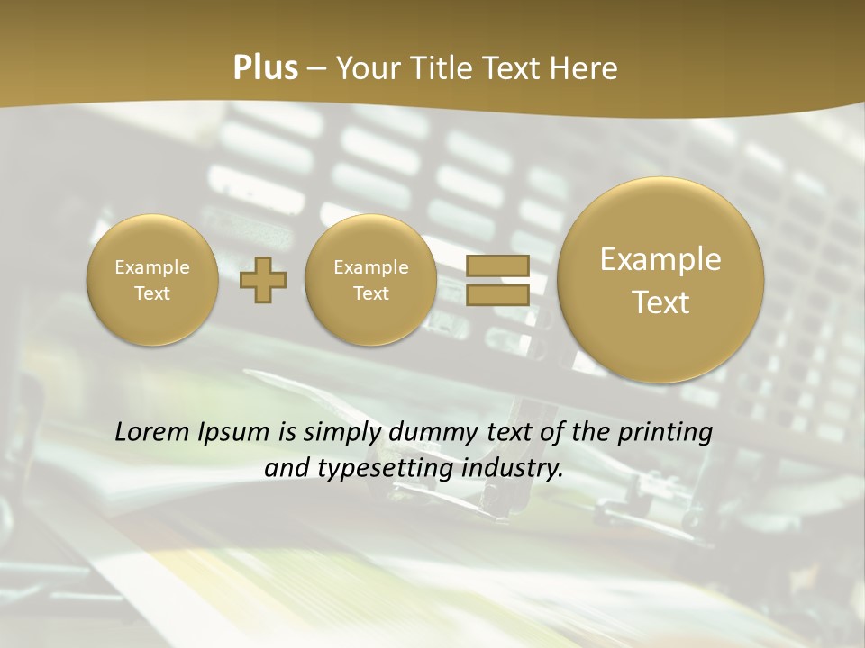 Electricity Power Temperature PowerPoint Template