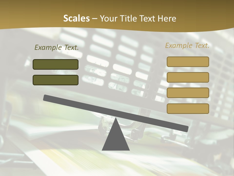 Electricity Power Temperature PowerPoint Template