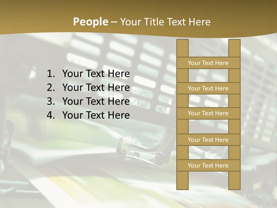 Electricity Power Temperature PowerPoint Template