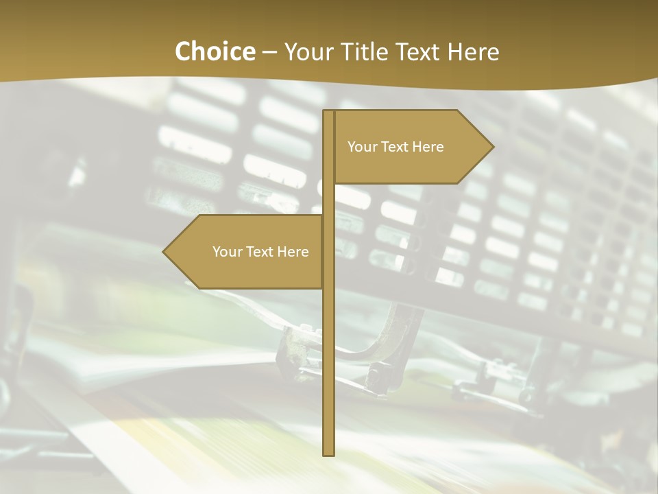 Electricity Power Temperature PowerPoint Template