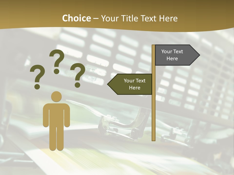 Electricity Power Temperature PowerPoint Template