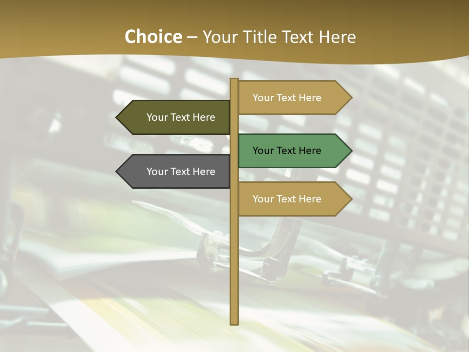 Electricity Power Temperature PowerPoint Template