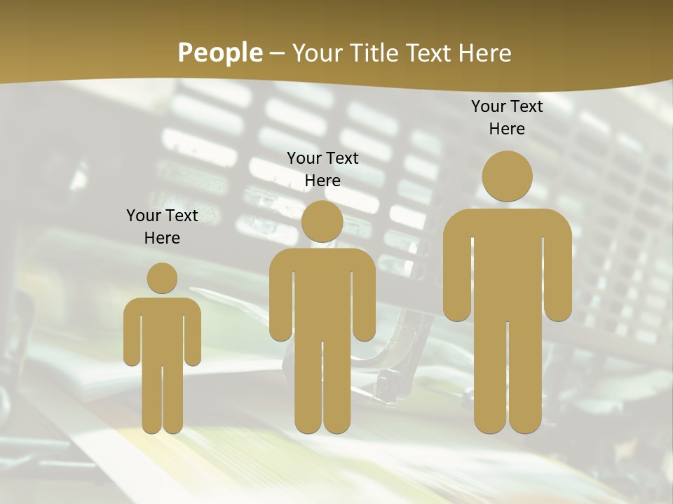 Electricity Power Temperature PowerPoint Template