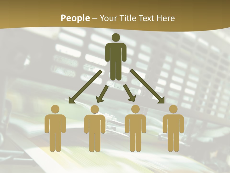 Electricity Power Temperature PowerPoint Template
